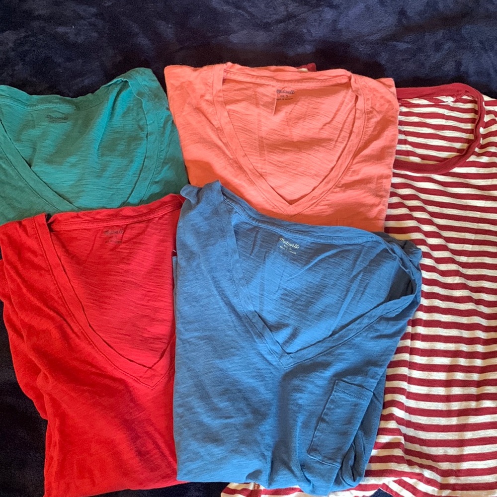 Madewell V-Neck Tee Bundle